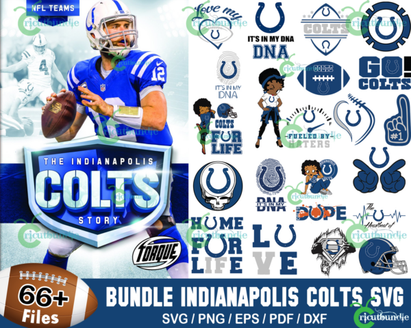 66+ Indianapolis Colts Football Svg Bundle, Colts Logo Svg