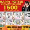 1500 Harry Potter Svg Bundle, Harry Potter Svg, Harry Potter Vector