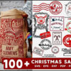 100+ Christmas Sacks, Santa Sack svg bundle for cricut and print, Sack svg, png, eps, dxf bundle