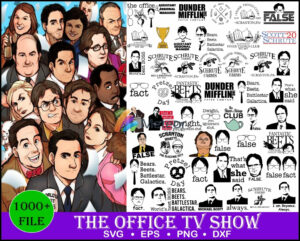 1000+ files The Office svg, png, eps, dxf, the office TV show svg, high quality designs, paper company svg, schrute farms print and cricut