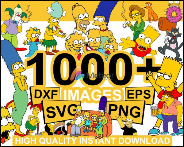1000+ Simpson svg designs, Fun Disney bundle, Disney svg bundle, simpson svg and for cricut files, simspson  Svg