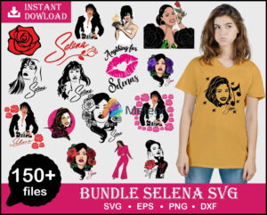 150+ Selena Quintanilla svg bundle for cricut and print