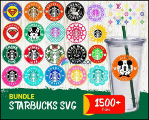 1500+ Starbucks Svg, Mega Bundle  StarBucks , Files For Cricut Svg, Png, Dxf, Eps, Jpg