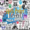 1560+ Harry Potter Files Mega Bundle Cricut Svg File Silhouette , Digital Download, wizard svg bundle cutting file, Mega Bundle Harry Potter csvg Design