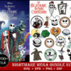 1700+ Jack Skellington, Nightmare before Christmas svg, png, eps, dxf cutting file for print and cricut