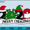 2021 merry christmas svg, Christmas svg, png, dxf, eps digital file CRM1211203L