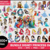 3000+ Disney Princess SVG Bundle dxf, png, eps bundle for cricut and print