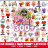 300+Files Bad Bunny Bundle- Digital Download- SVG prints