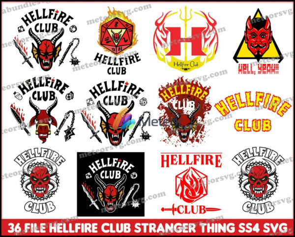 36 Files Hellfire Club Svg, Stranger Svg Things, Stranger Svg Things Ss4, Stranger png Thing Season 4, Eleven Svg Mike, Hellfire Png Club