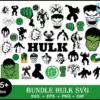 45+ Hulk Bundle svg, Superheroe svg, Super heroe svg, Hulk cut file, File Silhouette