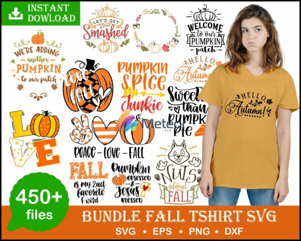 450+ Fall svg, png, eps, dxf bundle for cricut and print, fall svg cutting, fall quote svg, autumn svg bundle