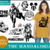 500+ Mandalorian svg, png, eps, dxf bundle for cricut and print