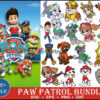 52+ Paw Patrol SVG , png, eps, dxf bundle cricut and print, disney cartoon svg, paw patrol clipart