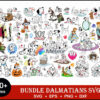 60+ Dalmatians Svg Bundle, Disney Svg Bundle, Cricut Files, Disney Svg
