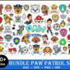 60+ Paw Patrol SVG , Paw Patrol Bundle Svg , Paw Patrol Font Svg
