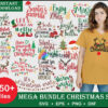 600+ mega christmas designs svg, png, eps, dxf for cricut and print, xmas svg bundle, disney christmas cutting file, christmas clipart