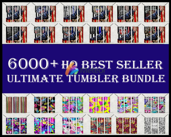 6000+ huge Tumbler SVG Mega Bundle 1.0 svg, png, eps, dxf bundle for cricut and print