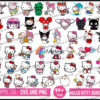 99+ Hello Kitty SVG Bundle Files for Cricut, Silhouette, Hello Kitty SVG, Hello Kitty SVG, Hello Kitty SVG Files, Hello Kitty SVG Bundle