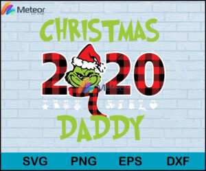 Christmas 2020 daddy grinch svg, grinch svg, Christmas svg, png, dxf, eps digital file CRM1011206L