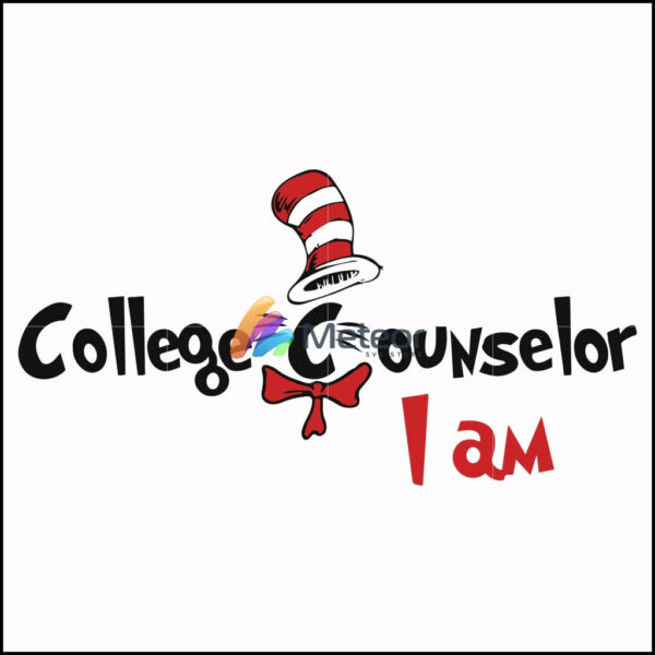 College Counselor I am svg, png, dxf, eps file DR000134