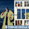 Cruella Tumbler - Cruella PNG - Tumbler design - Digital download