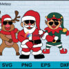 Dabbing christmas svg, Christmas svg, png, dxf, eps digital file CRM1511202L