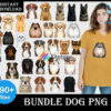 Dog PNG Bundle - Dog artworks bundle - Dog lover shirt PNG - Cat instant download - Digital Download