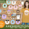 Donut SVG Bundle, Coffee Cup SVG, Cute Food Clipart, Sprinkles, Cake, Teacup jpg0020