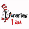 Librarian I am svg, png, dxf, eps file DR000132