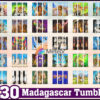 Madagascar Tumbler - Madagascar PNG - Tumbler design - Digital download