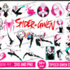 Spider Gwen svg bundle - Digital download