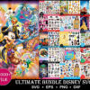 Ultimate Disney Bundle svg, Fun Disney bundle, Disney svg bundle, Big bundle SVG and for cricut files, Clipart Svg
