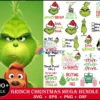 100+ Grinch christmas mega bundle svg, png, eps, dxf for cricut and print