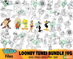 100+ Looney Tunes Bundle Svg, Looney Tunes Svg, Baby Looney Svg