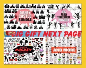 100000+ Disney Svg Bundle, Mickey Svg, Elsa Svg-3