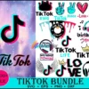 1100+ Tik tok svg bundle for cricut and silhouette dxf, png, eps