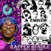 150+ Rapper bundle svg,Tupac Shakur, png bundle, Tupac PNG, tupac png, hip hop, rapper, Svg Files, Svgs, Svg for Shirts