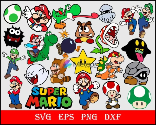 200+ Super Mario Bundle SVG, , Super Mario Svg, Super Mario Game Svg, Super Mario Lovers, Super Mario Gifts, Video Game Svg, Game Svg