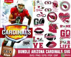 43+ Arizona Cardinals Football Svg Bundle, Cardinals Logo Svg