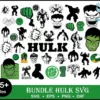 45+ Hulk Bundle svg, Superheroe svg, Super heroe svg, Hulk cut file, File Silhouette