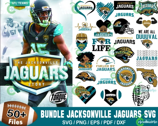 50+ Jacksonville Jaguars Svg Bundle, Jaguars Logo Svg (zip 50 file)