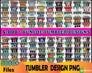 5000+ Tumbler Bundle Png, Tumbler Png, Tumbler Template, Png