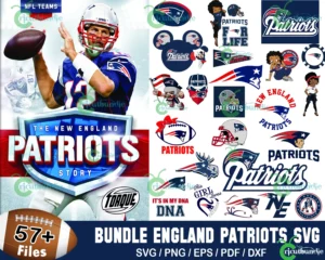 57+ New England Patriots Svg Bundle, Patriots Svg