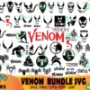 57+ Venom Bundle Svg, Marvel Svg, Venom Svg, Venom Clipart