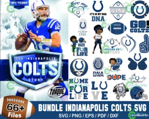 66+ Indianapolis Colts Football Svg Bundle, Colts Logo Svg