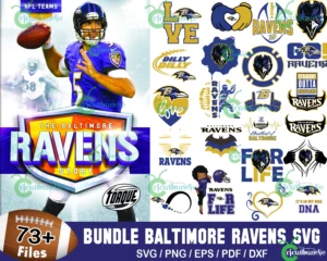 73+ Baltimore Ravens Football Svg Bundle, Ravens Girl Svg
