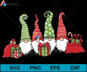 Gnome christmas svg, Christmas svg, png, dxf, eps digital file CRM1011207L