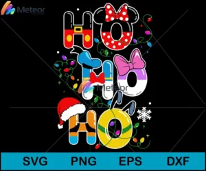 Ho ho ho disney christmas svg, Christmas svg, png, dxf, eps digital file CRM1011209L