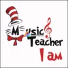 Music teacher I am svg, png, dxf, eps file DR000131