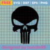 Punisher Skull Svg Free, Skull Svg, Punisher Svg, Instant Download, Shirt Design